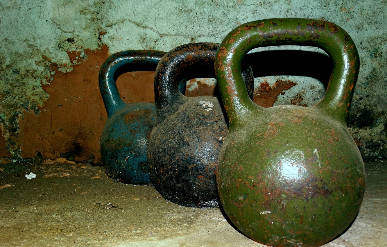 Photo Wallpaper Schwarzenegger, Iron, Rod, Bodybuilding, - Гири На Рабочий Стол - HD Wallpaper 