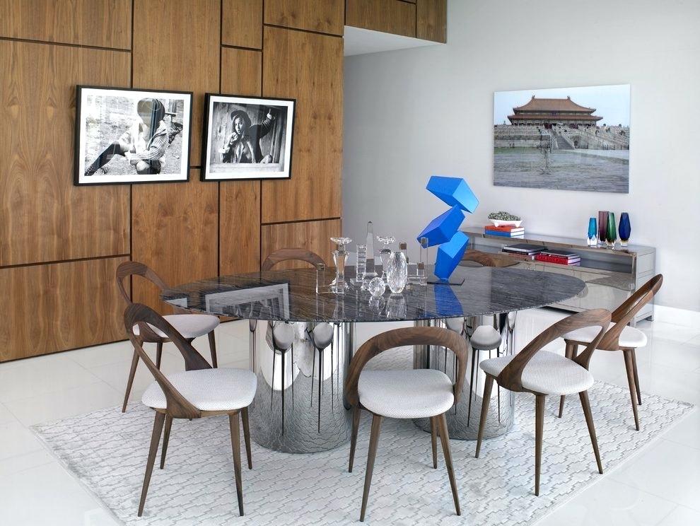 Grey Dining Room Wallpaper Grey Wallpaper With Specialty Dining Room