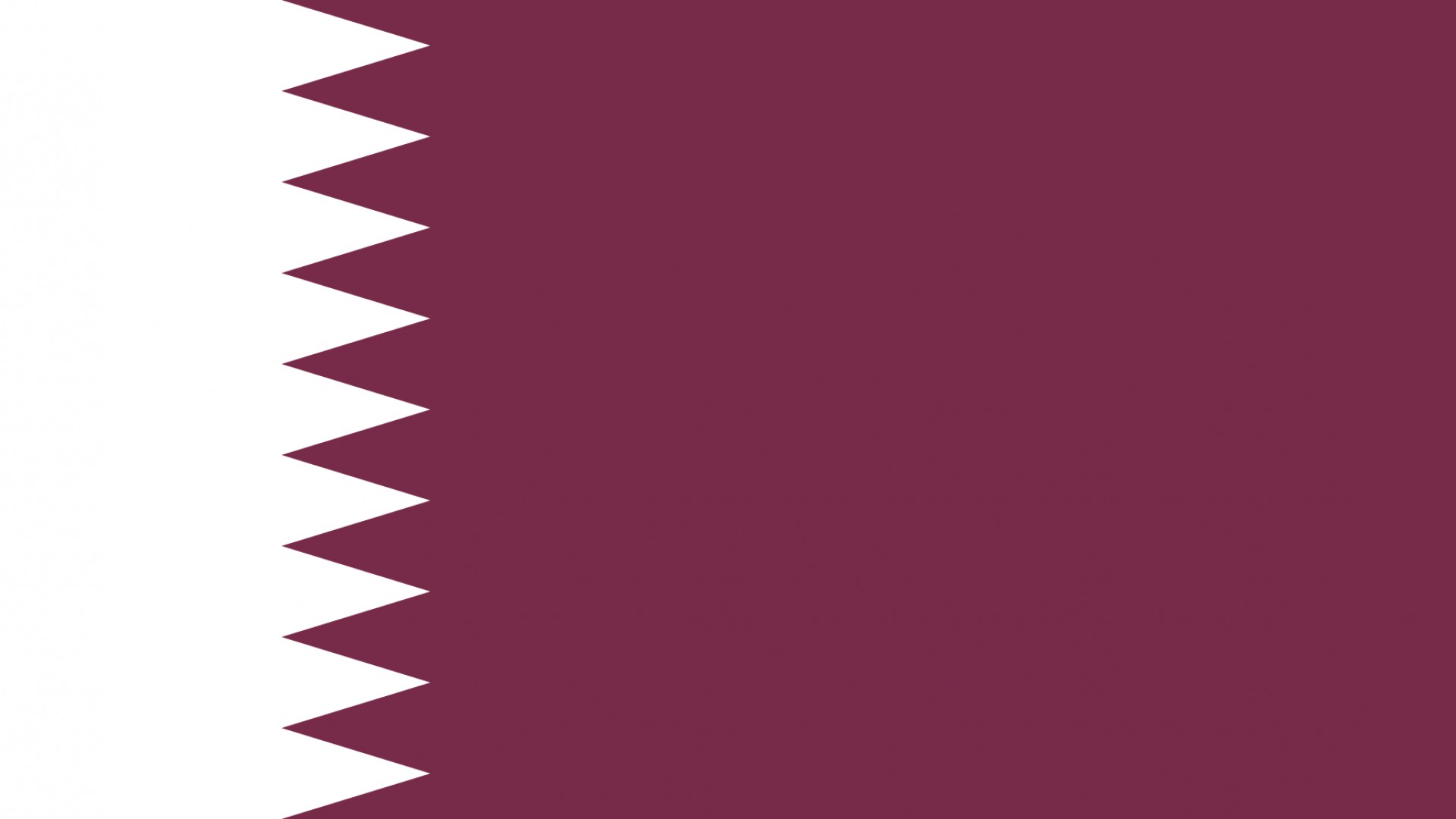 Qatar Flag High Resolution - 1920x1080 Wallpaper 