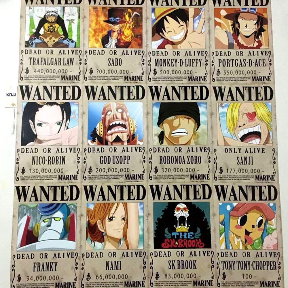 Wanted Monkey D Luffy - HD Wallpaper 