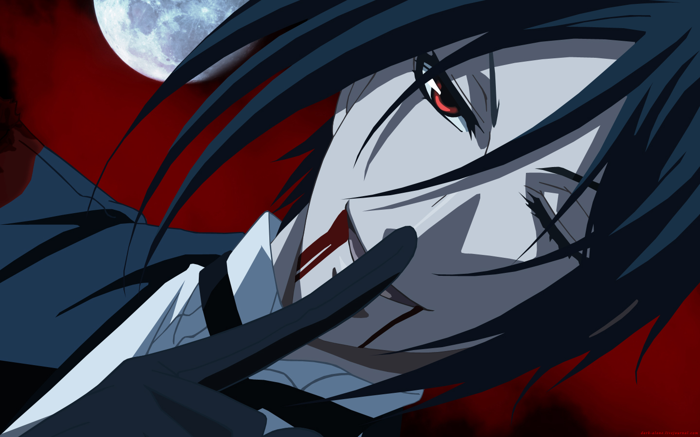 Free Ace Attorney Wallpaper Wallpaper - Sebastian Michaelis Bloody - HD Wallpaper 
