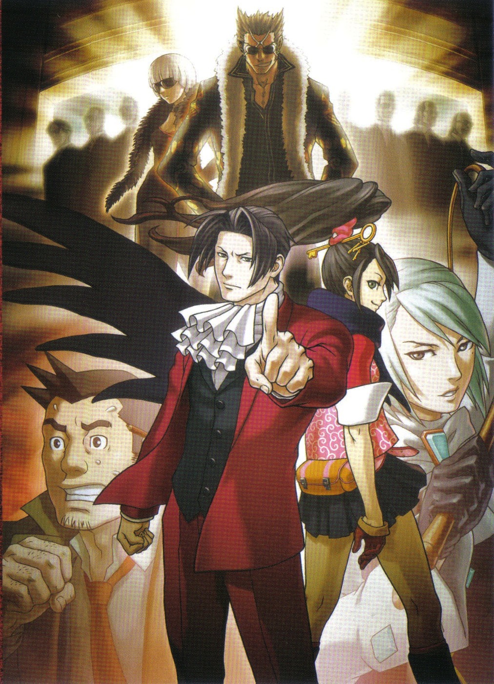 Ace Attorney Miles Edgeworth Investigations Hd - HD Wallpaper 