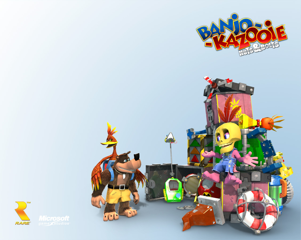 Banjo Kazooie Nuts And Bolts Mumbo Jumbo - HD Wallpaper 