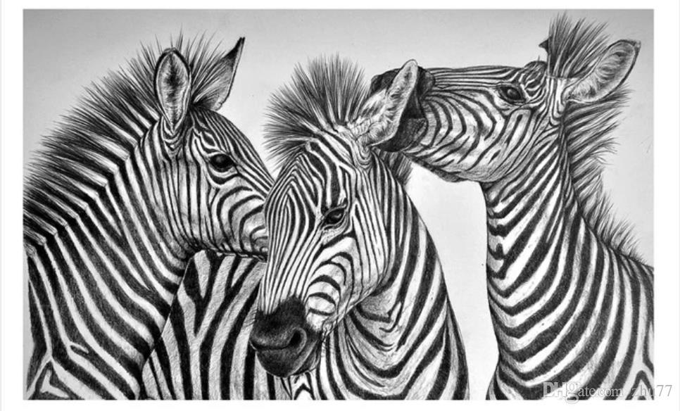 Diamond Painting Zebras - HD Wallpaper 