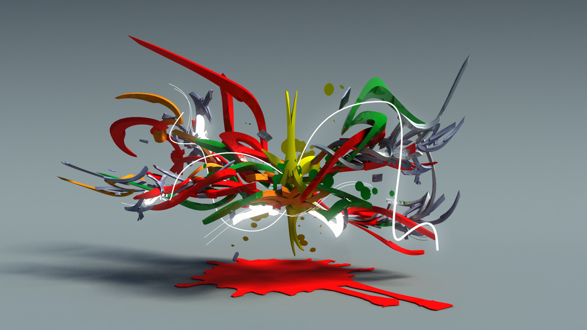 Sketch Wallpaper Hd 3d For Desktop - HD Wallpaper 