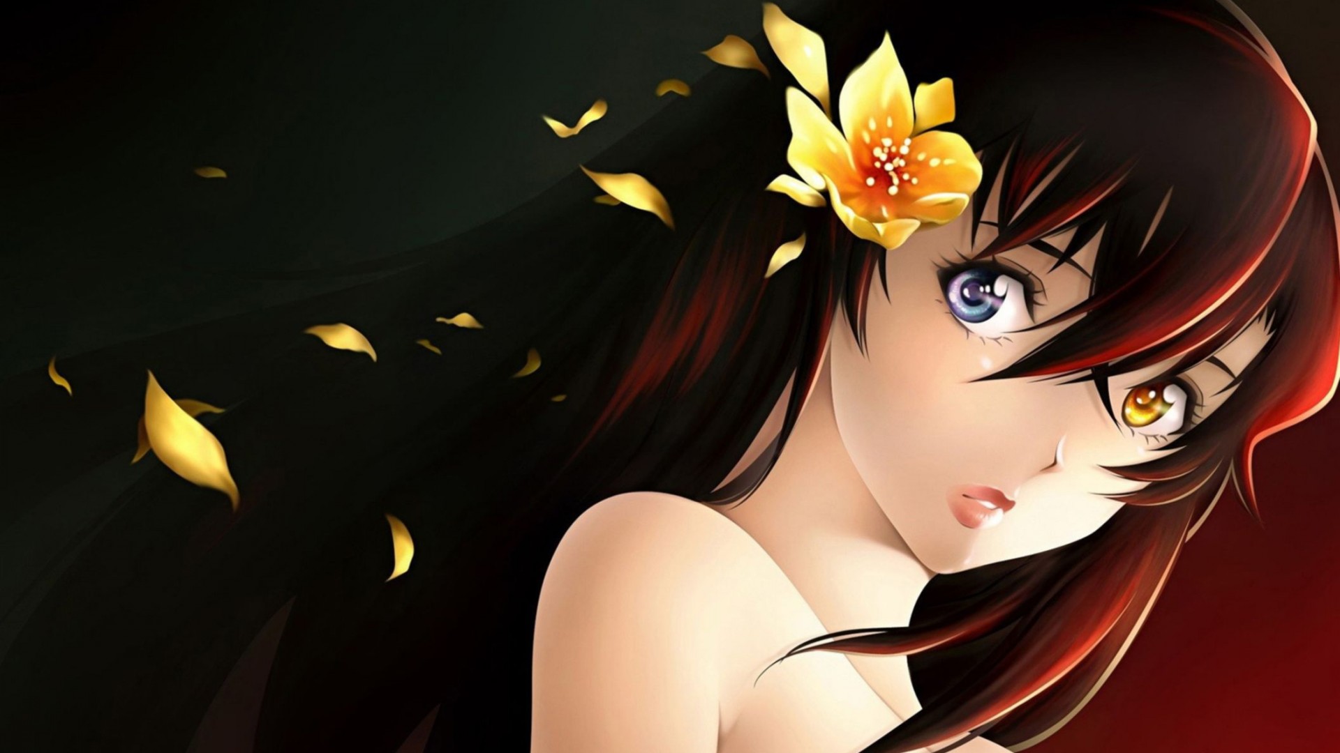 Most Beautiful Anime Girl - HD Wallpaper 