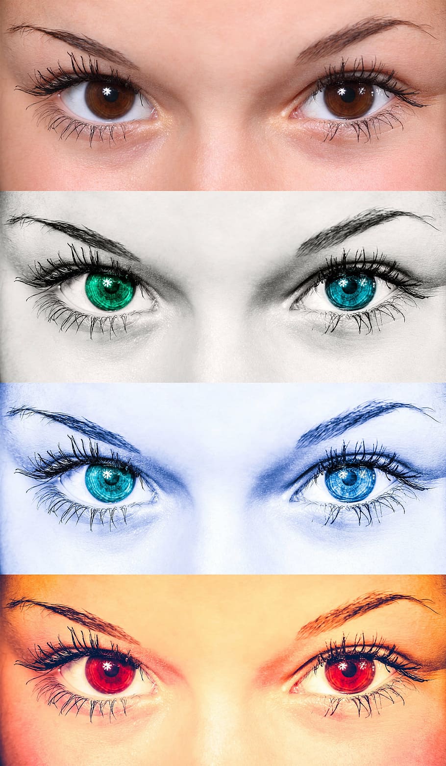 Eye Sketches Collage, Eyes, Female, Woman, Fashion, - Eyes Staring At You - HD Wallpaper 