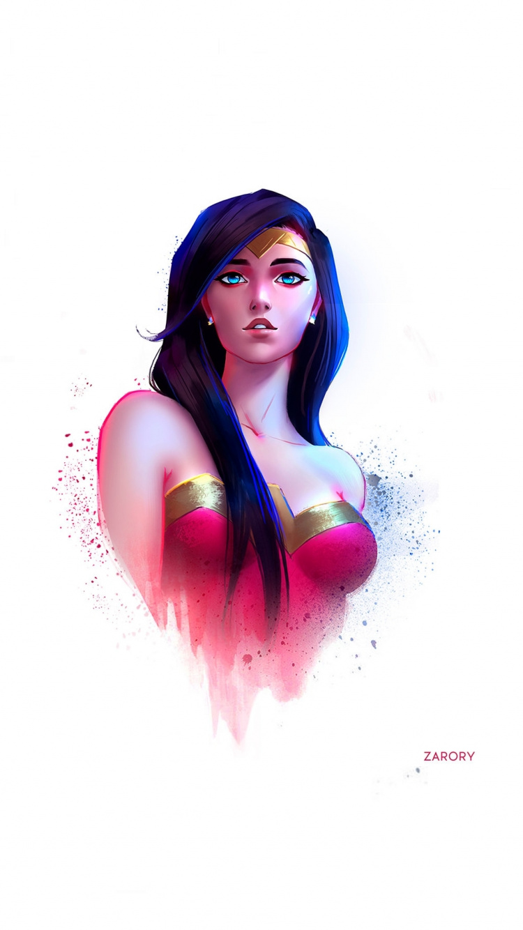 Beautiful Wonder Woman Art - HD Wallpaper 