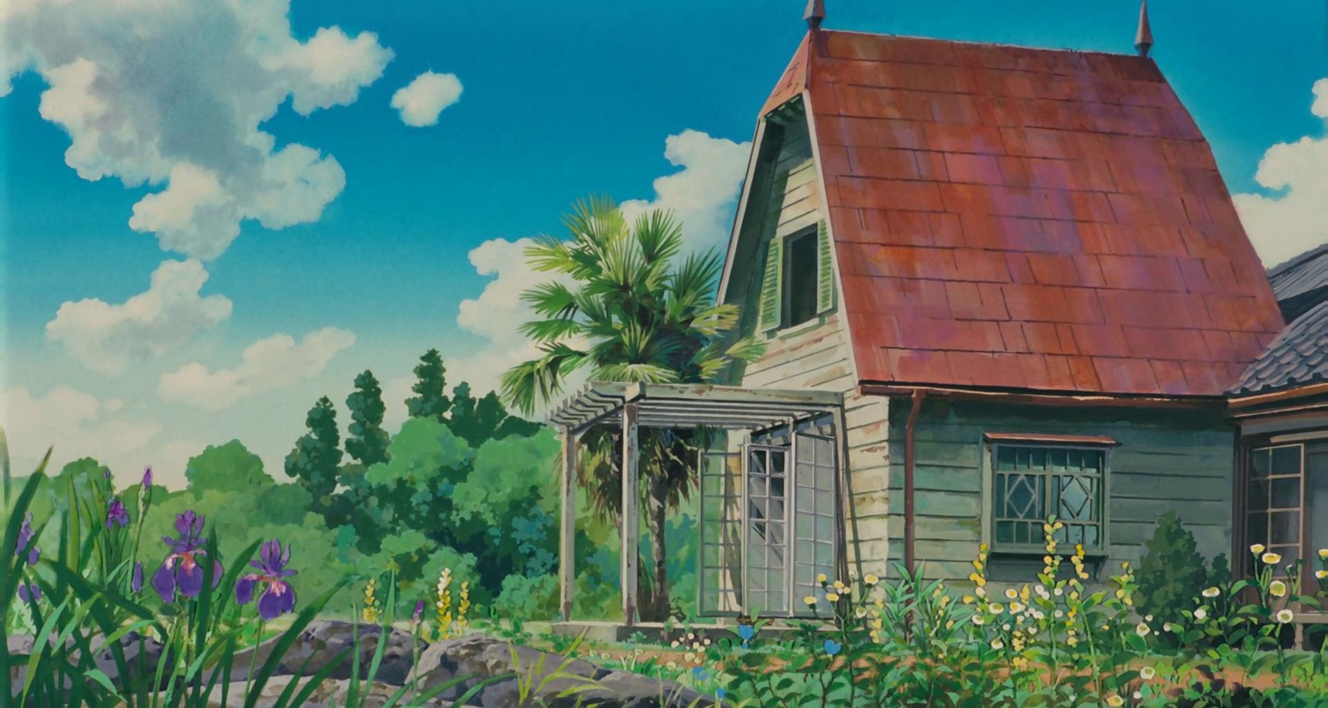 Anime Background Studio Ghibli - HD Wallpaper 