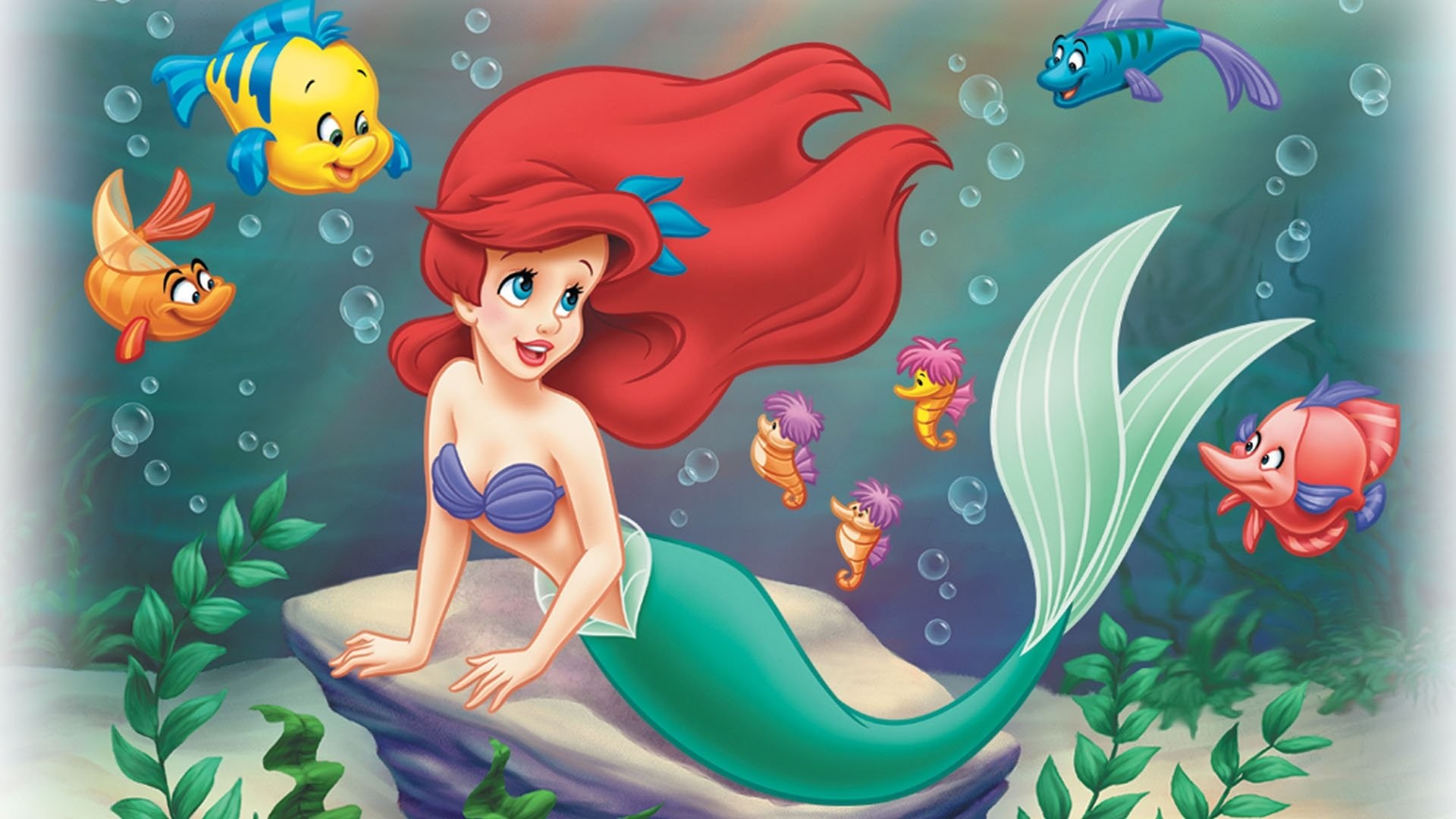 Little Mermaid 541649 Data Src The Little Merma - Disney Princess Ariel  Wallpaper Hd - 1920x1080 Wallpaper 