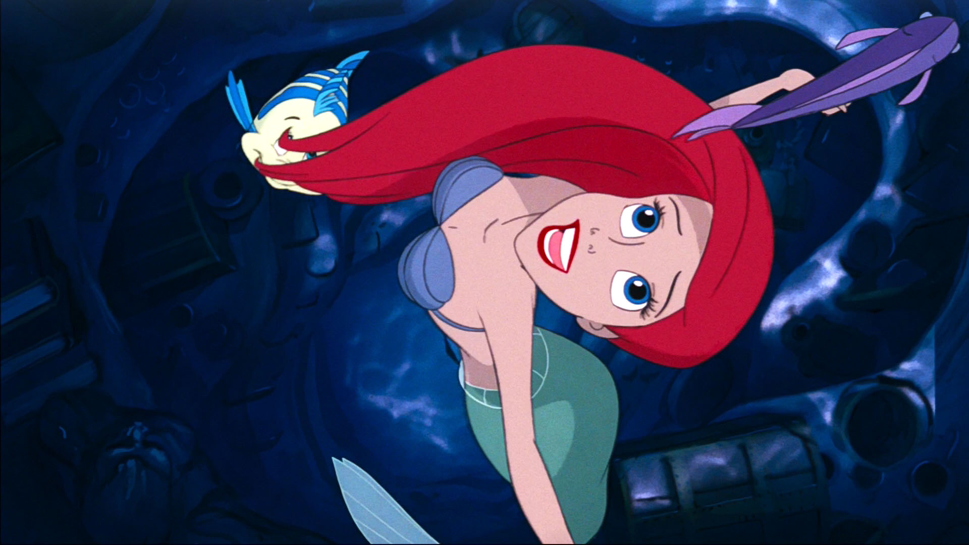 Little Mermaid 1989 Ariel - HD Wallpaper 