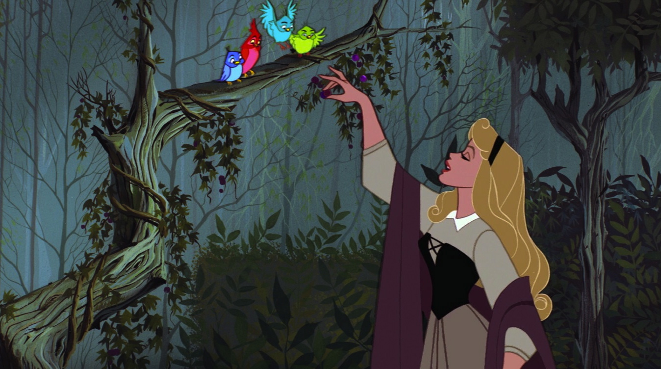 High Resolution Wallpaper - Sleeping Beauty Movie Scene - HD Wallpaper 