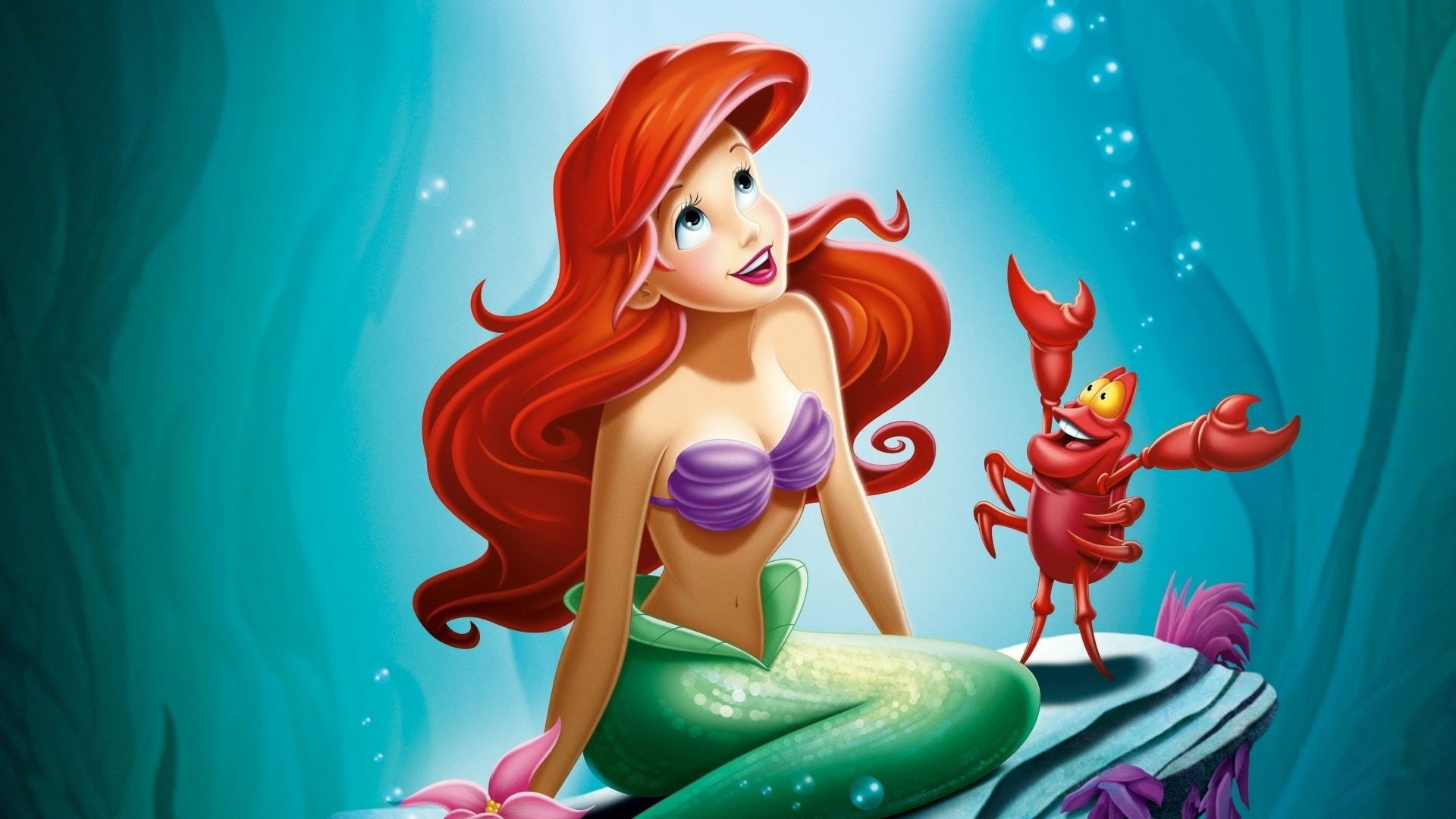 Little Mermaid 1989 Film - HD Wallpaper 