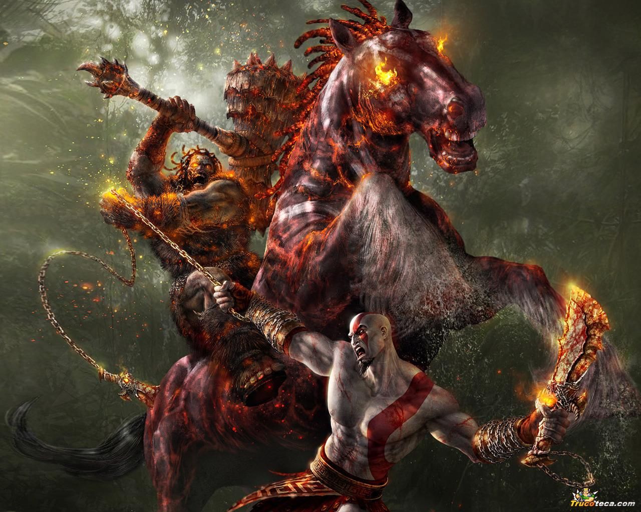 God Of War Desktop - HD Wallpaper 