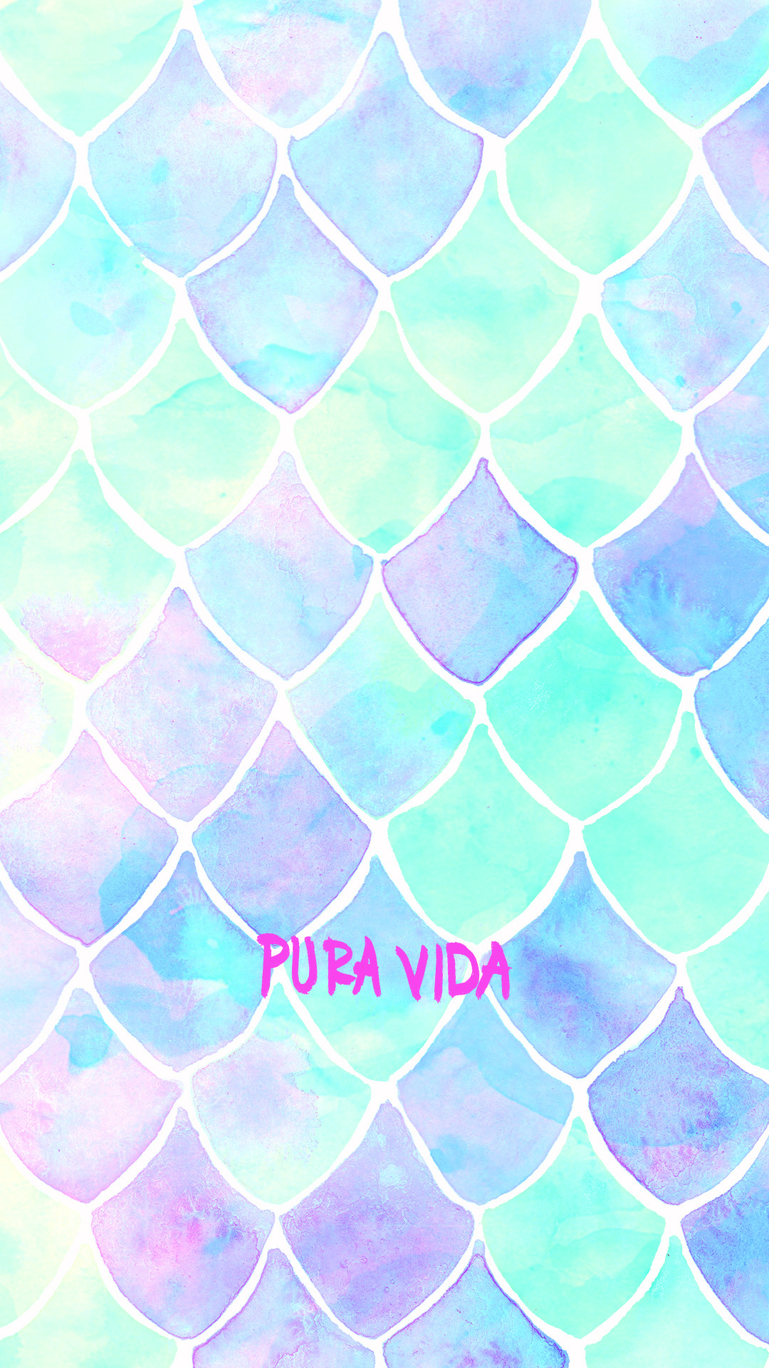 Mermaid Inspired Digi Downloads - Pura Vida Wallpaper Phone - HD Wallpaper 