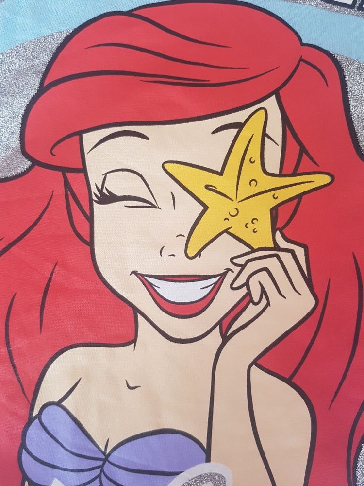 Wallpaper, Little Mermaid, Iphone - Disney Ariel Star Fish - HD Wallpaper 