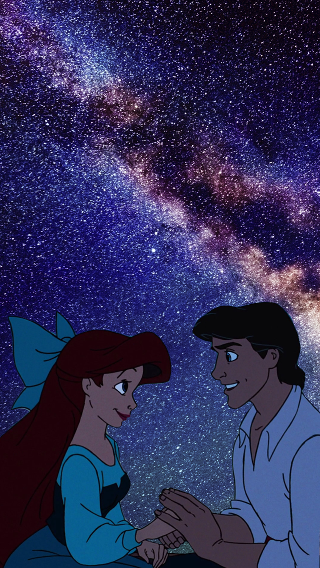 Little Mermaid Iphone Background - HD Wallpaper 