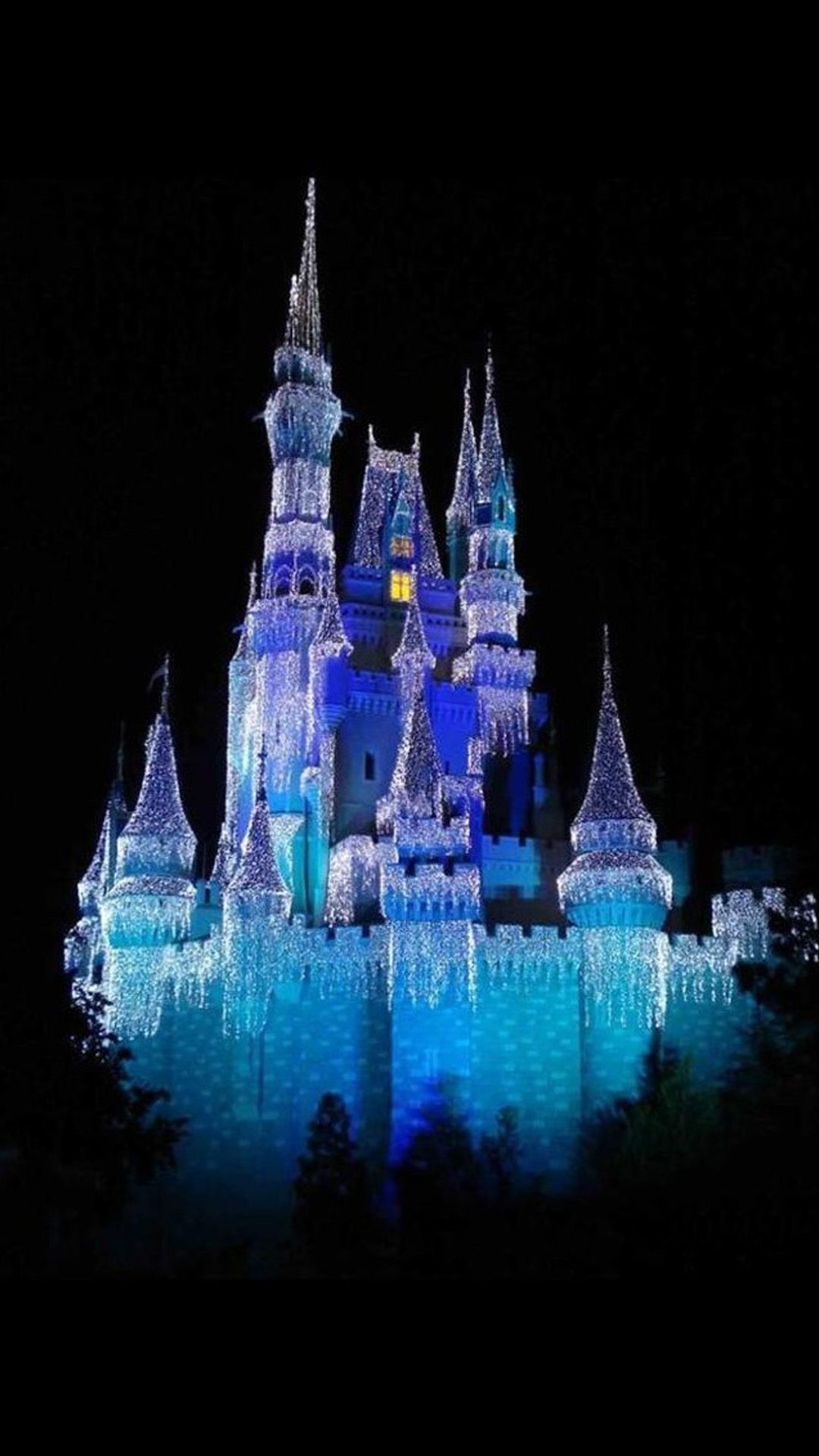 Iphone Disney High Resolution Wallpapers - Castle - HD Wallpaper 