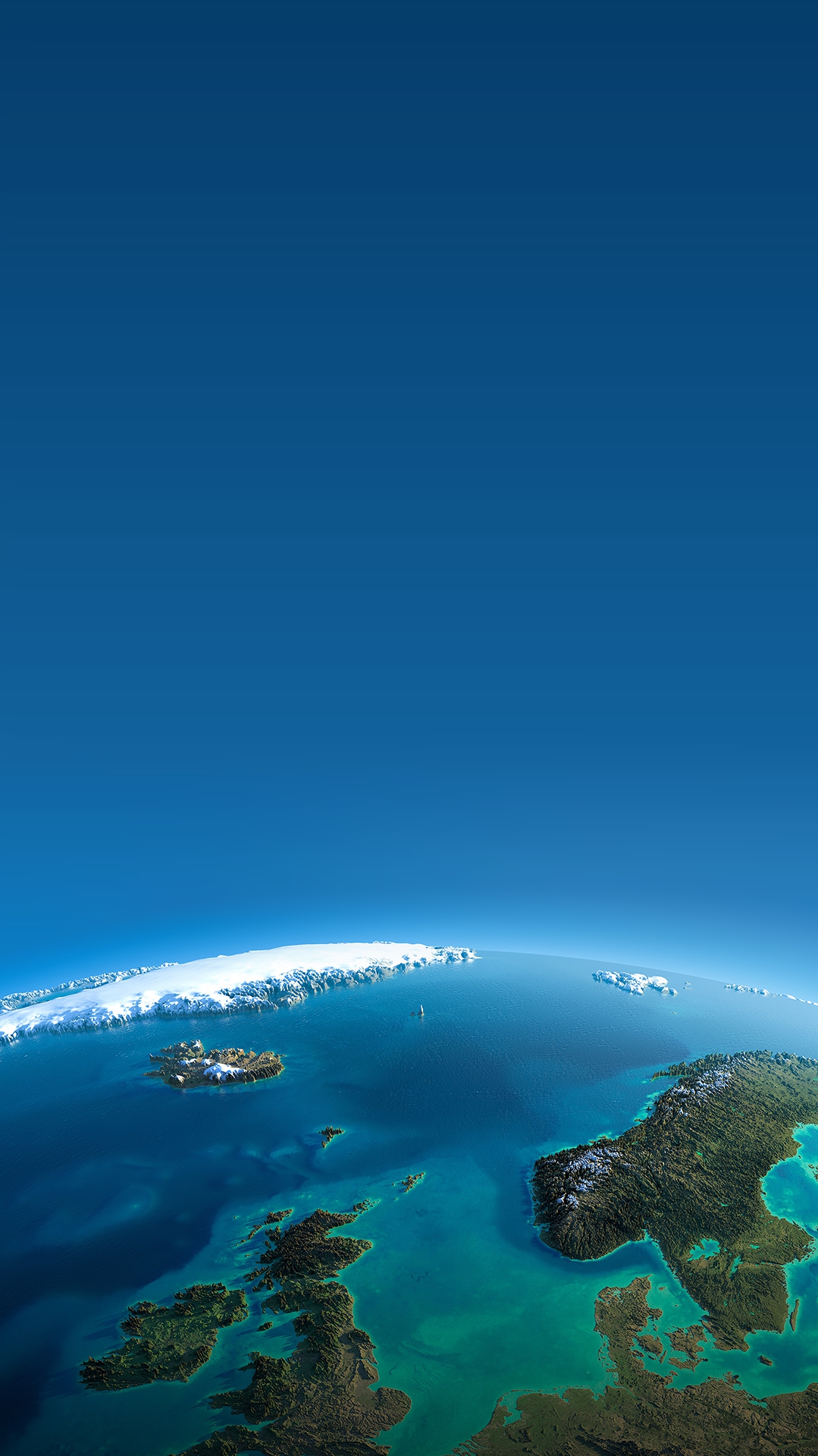 Exaggerated Relief Map Europe - HD Wallpaper 