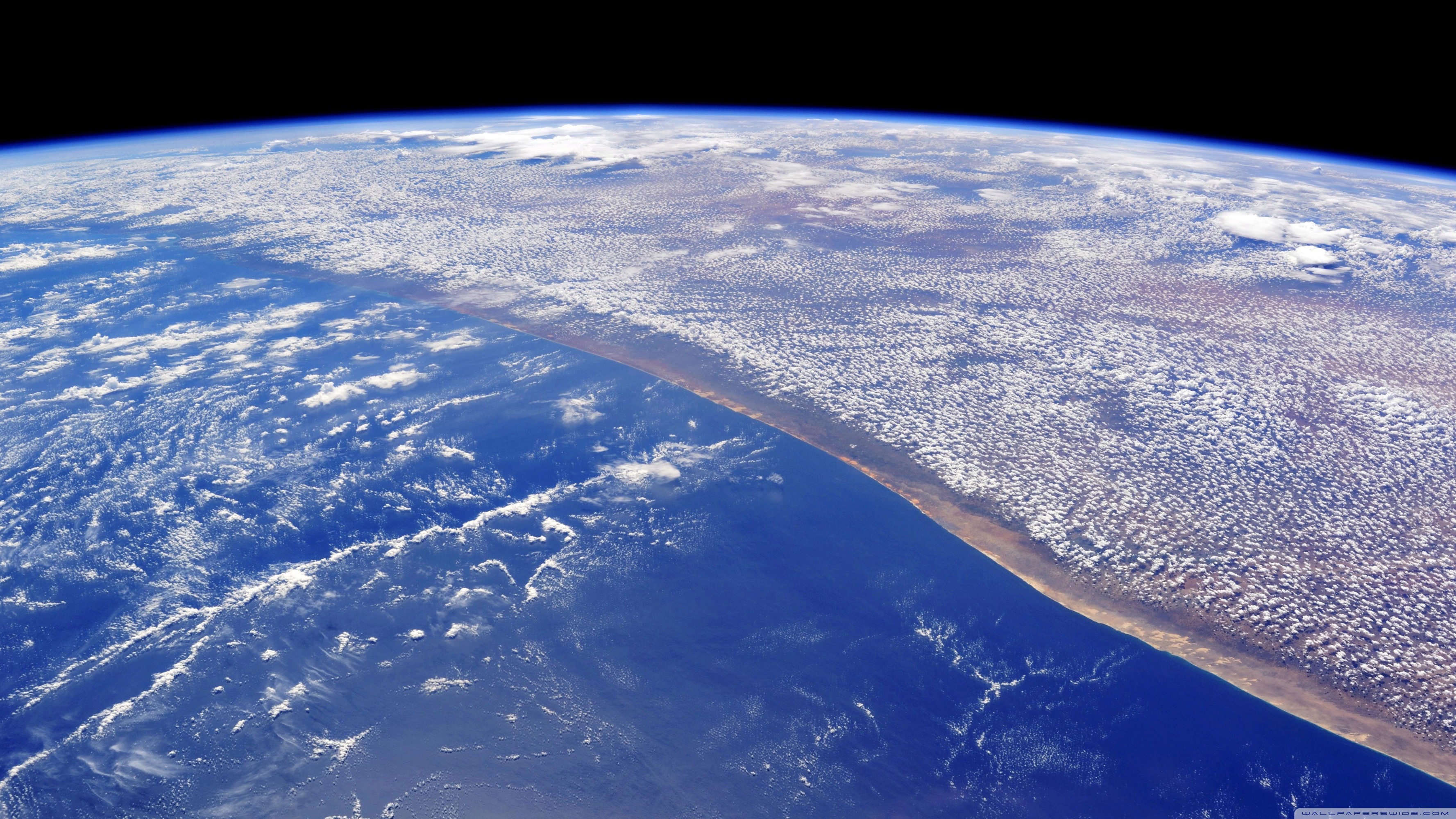 Indian Ocean View From Space - HD Wallpaper 