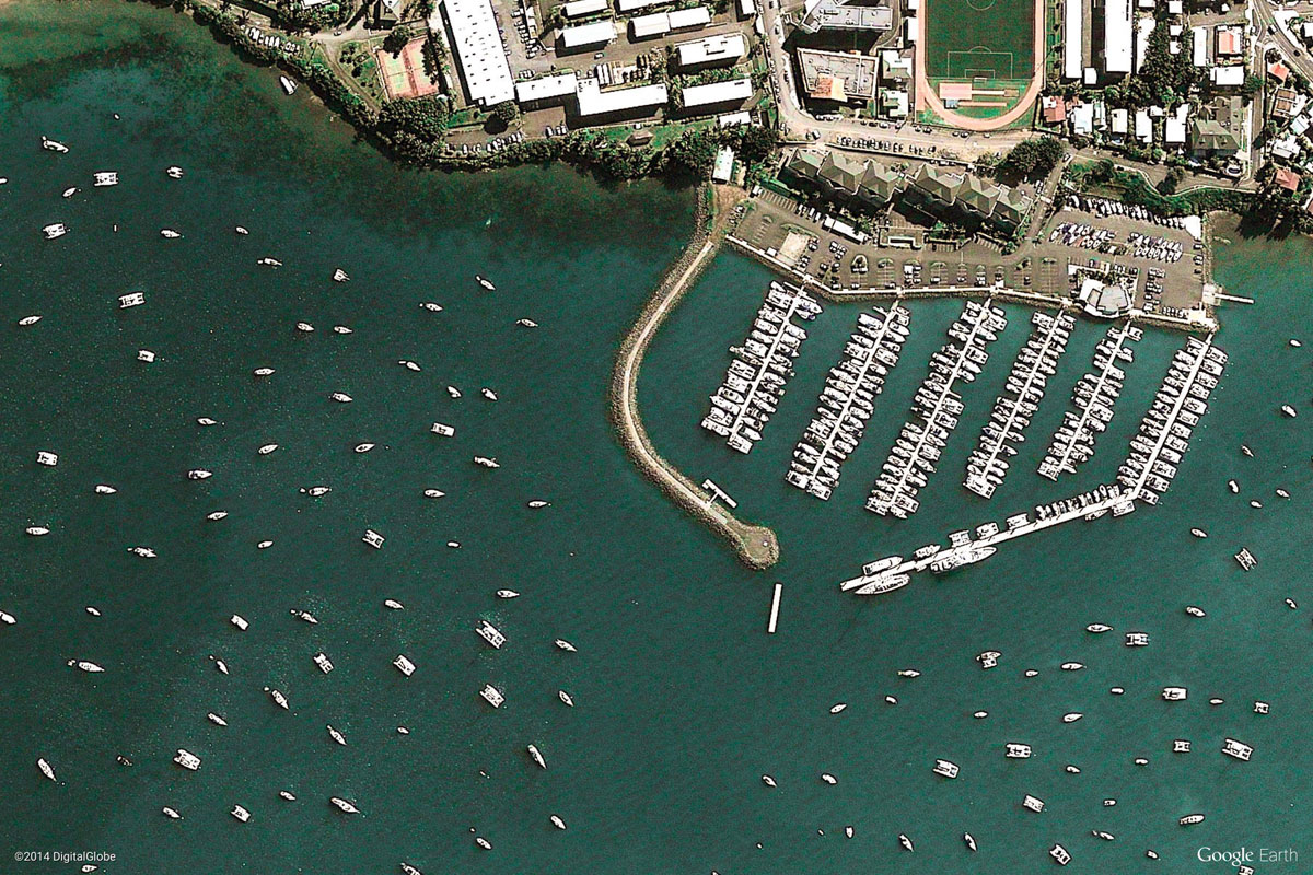 Noumea New Caldeonia Earth View - Google Earth Wallpapers 4k - HD Wallpaper 