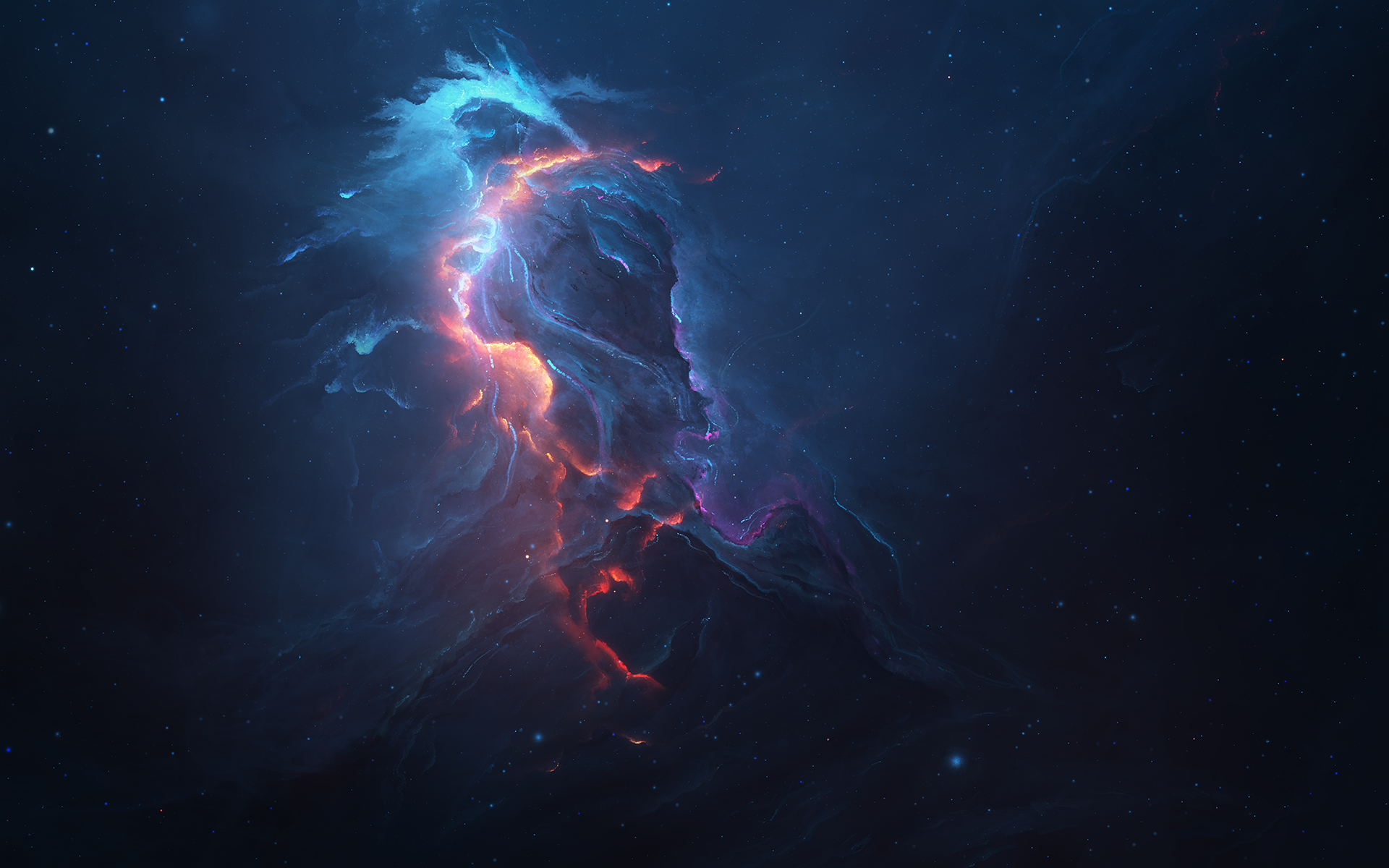 Atlantis On Fire - HD Wallpaper 