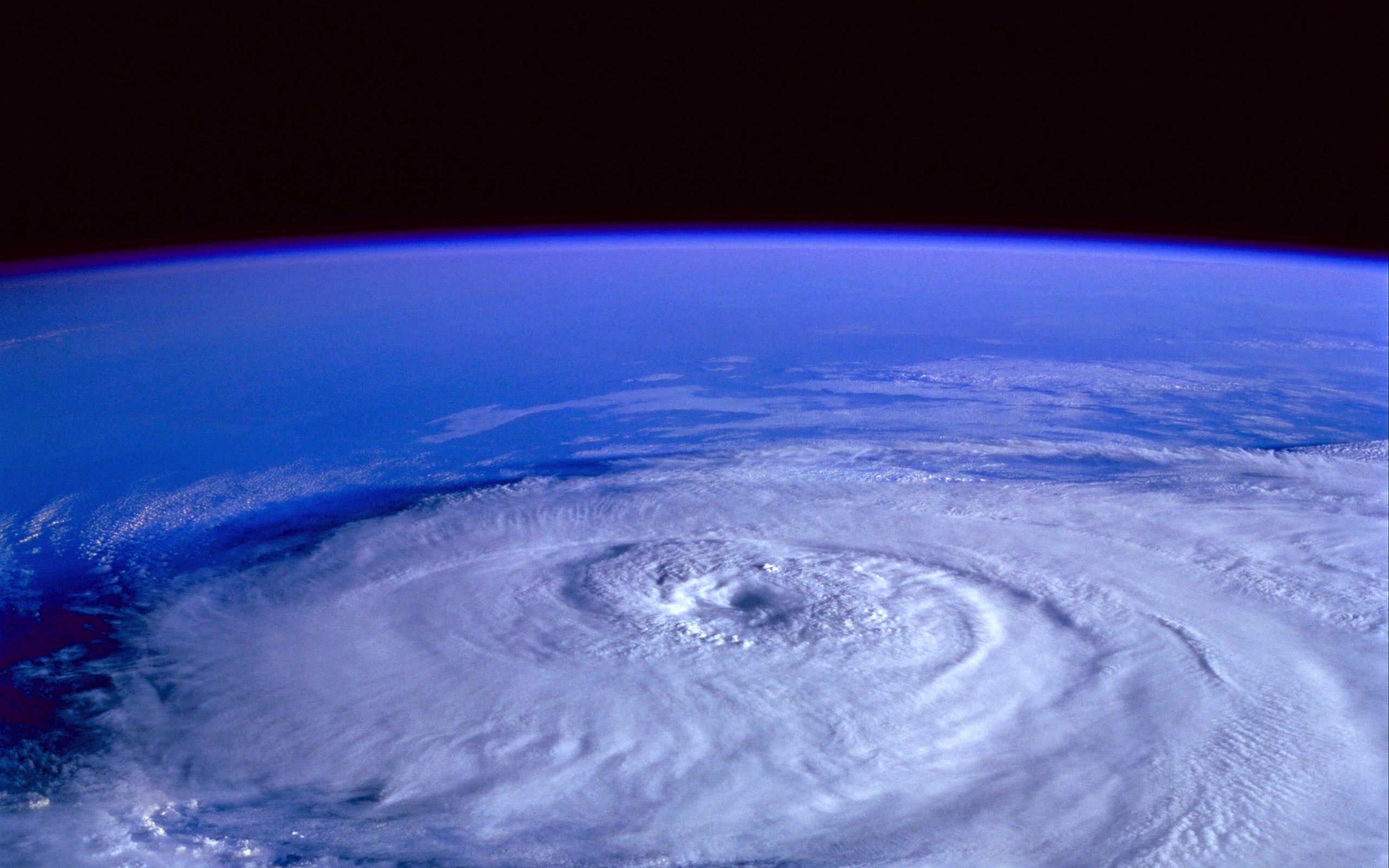 Wallpaper Hurricane, Space, View From Space, Planet, - Hurricane Wallpaper Hd - HD Wallpaper 