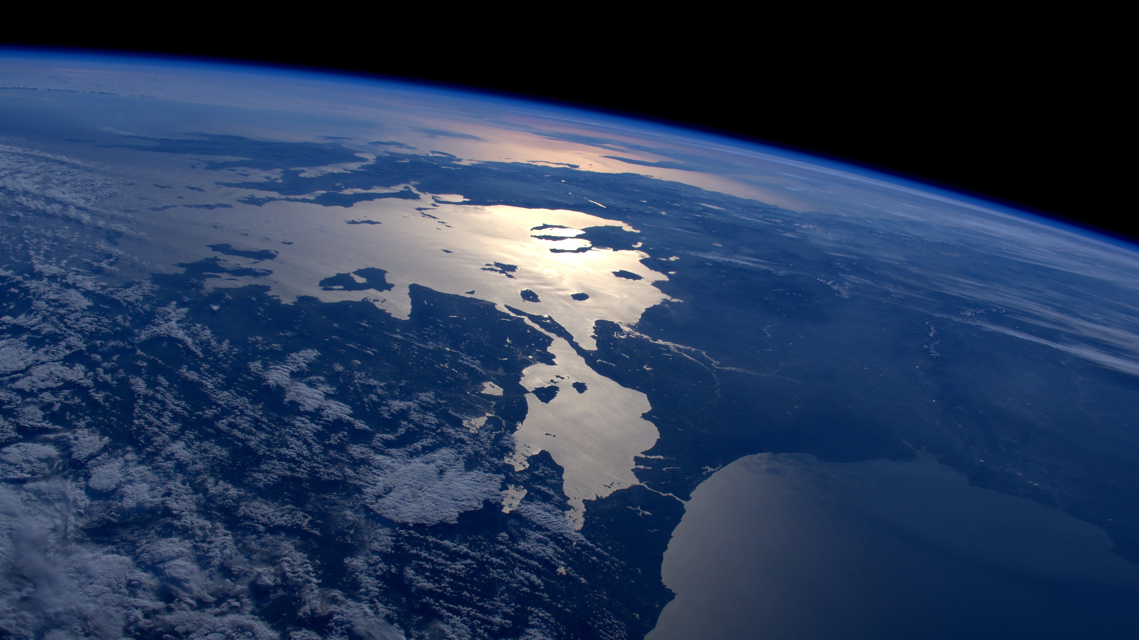 Black Sea From Space - HD Wallpaper 