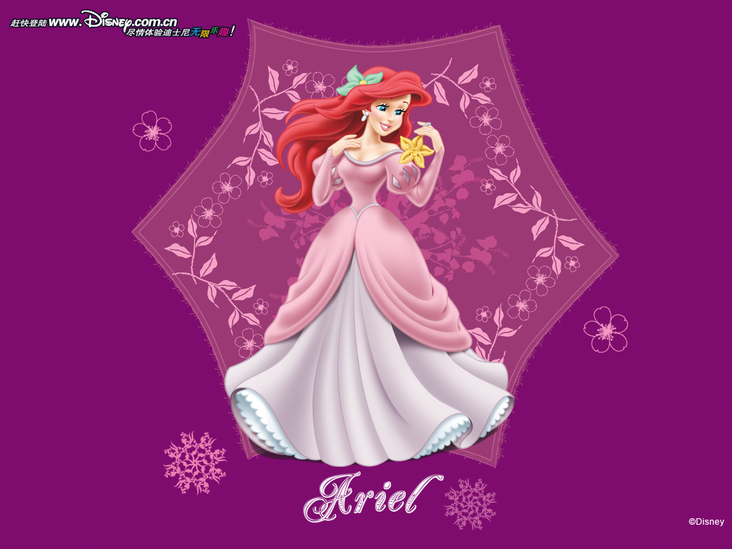 The Little Mermaid Wallpaper - Princess Wallpaper Ariel - HD Wallpaper 