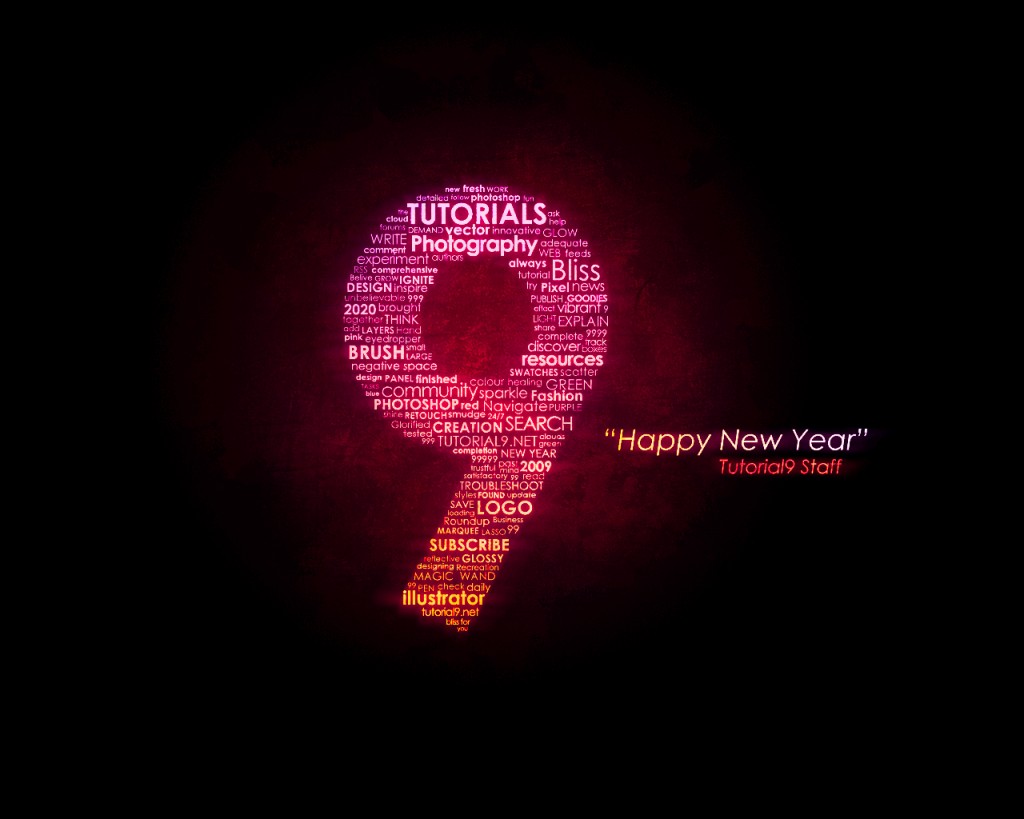 Typography Wallpaper Tutorial - Numeros Photoshop - HD Wallpaper 