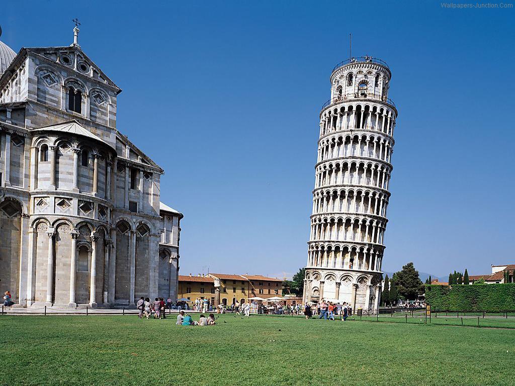 Leaning Tower Of Pisa Italy Wallpaper Hd Wallpaper - Piazza Dei Miracoli - HD Wallpaper 