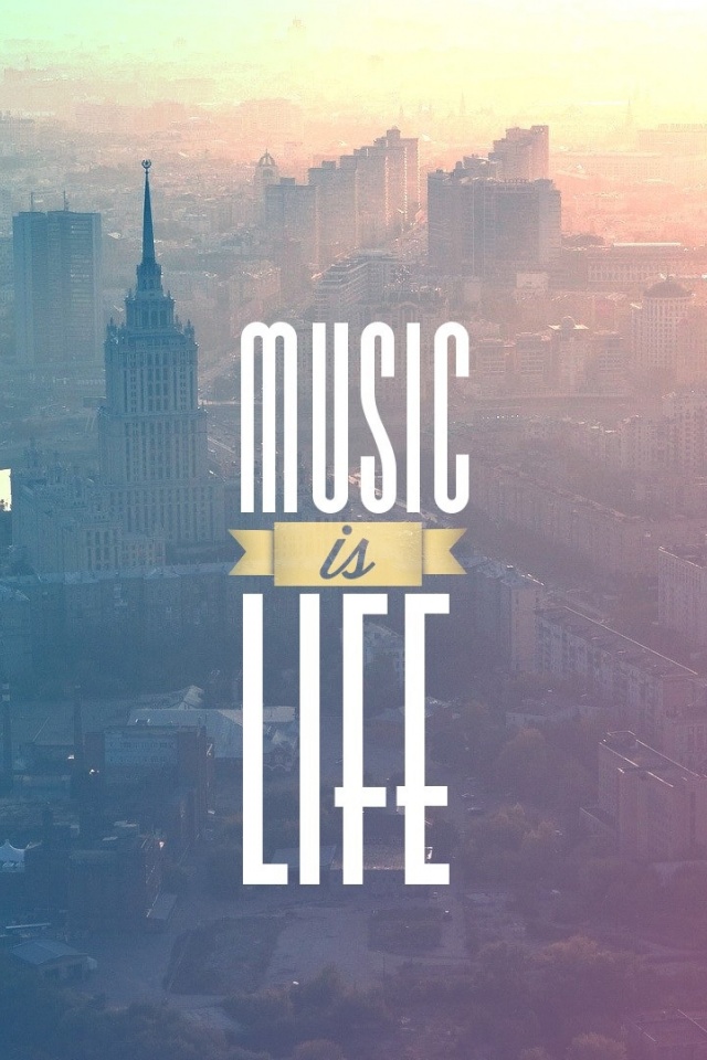 Music Is Life - HD Wallpaper 