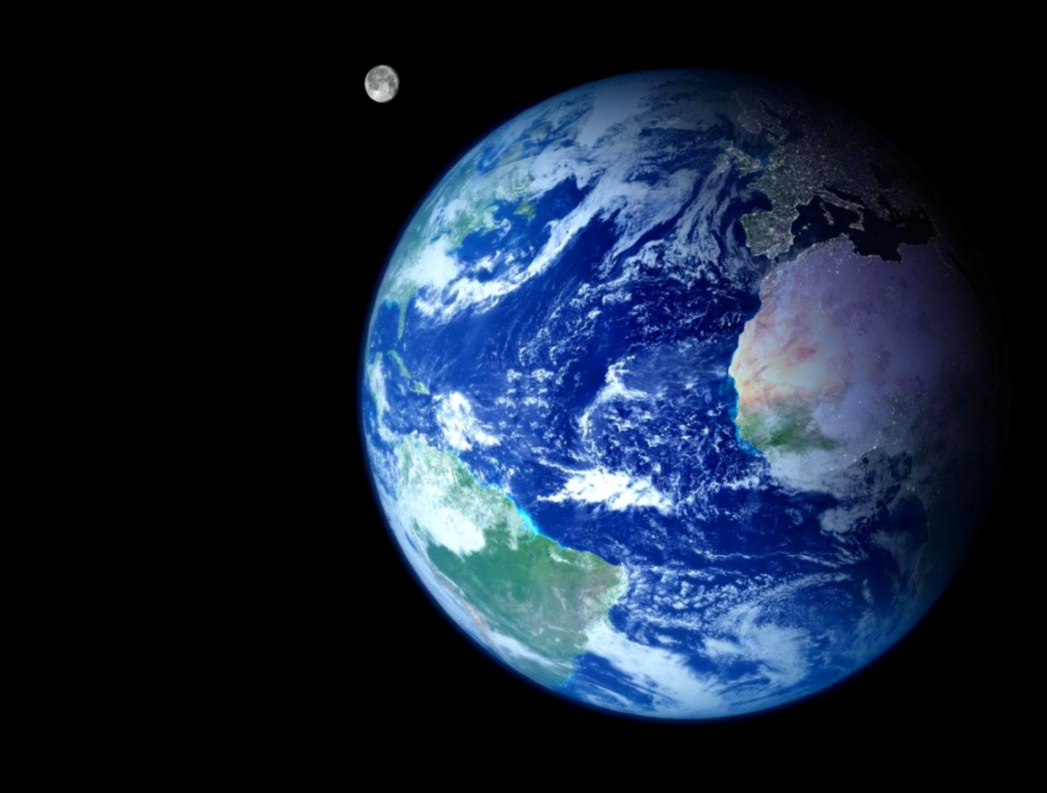 Earth Wallpapers Download Hd Wallpapers - Manga Wallpaper Planet Earth - HD Wallpaper 