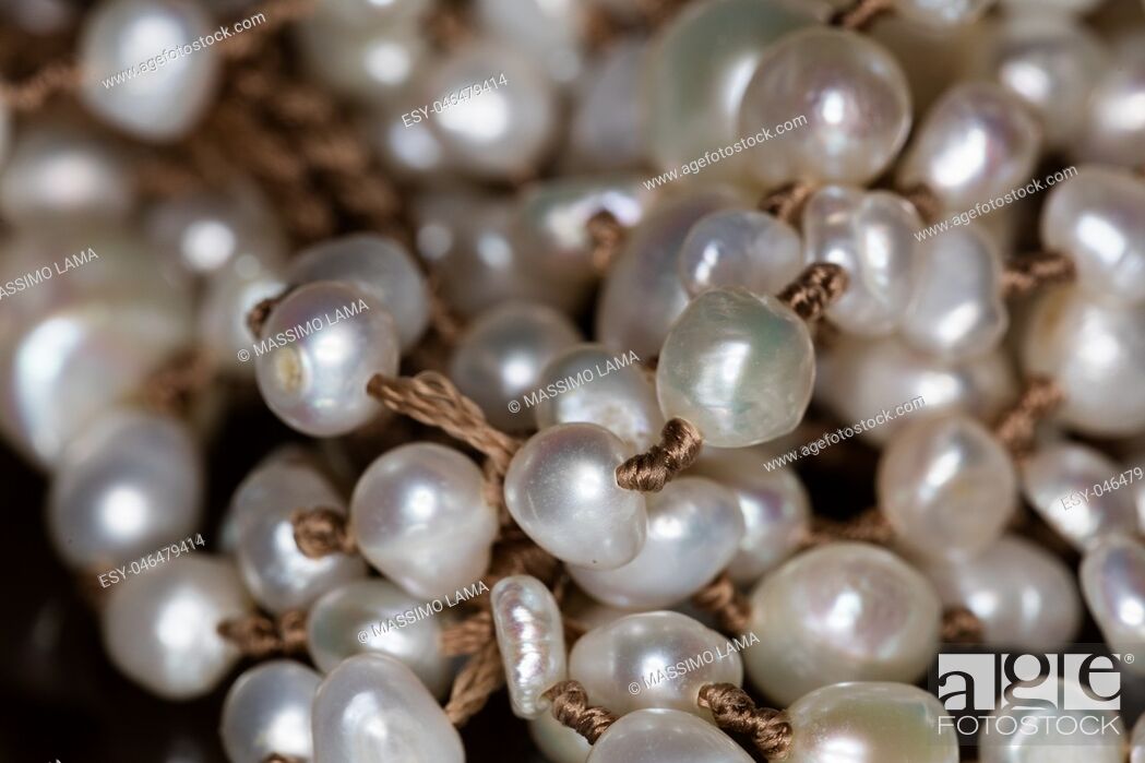 White Pearl Pattern - Papel De Perlas - HD Wallpaper 