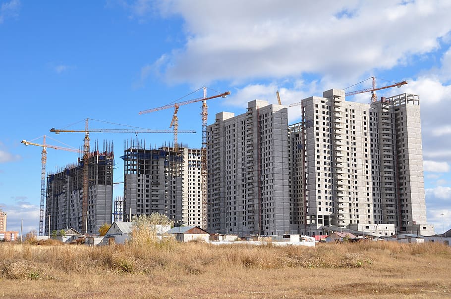 Astana, Kazakhstan, Under Construction, Architecture, - 日本 建設 ラッシュ - HD Wallpaper 