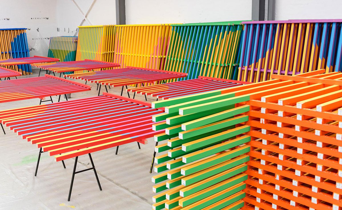 Yinka Ilori Colour Palace - HD Wallpaper 