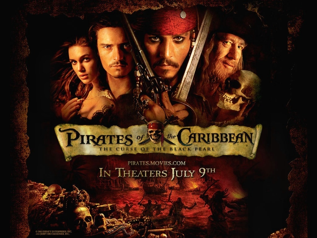 Pirates Of The Caribbean Curse Black Pearl Hq 419248 - Pirates Of Caribbean The Curse Of Black Pearl - HD Wallpaper 