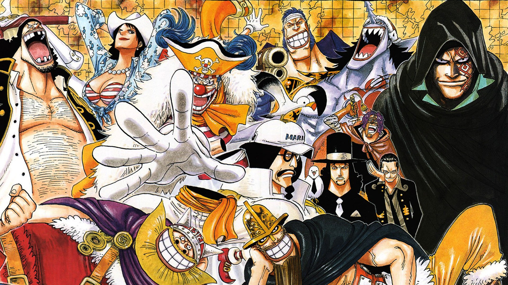 One Piece Coby Catch Alvida - HD Wallpaper 