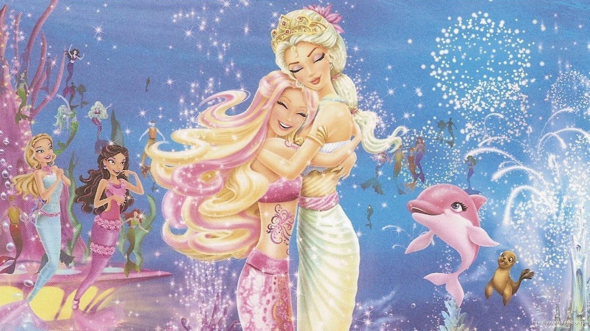 Barbie In A Mermaid Tail - Barbie In A Mermaid Tale - HD Wallpaper 