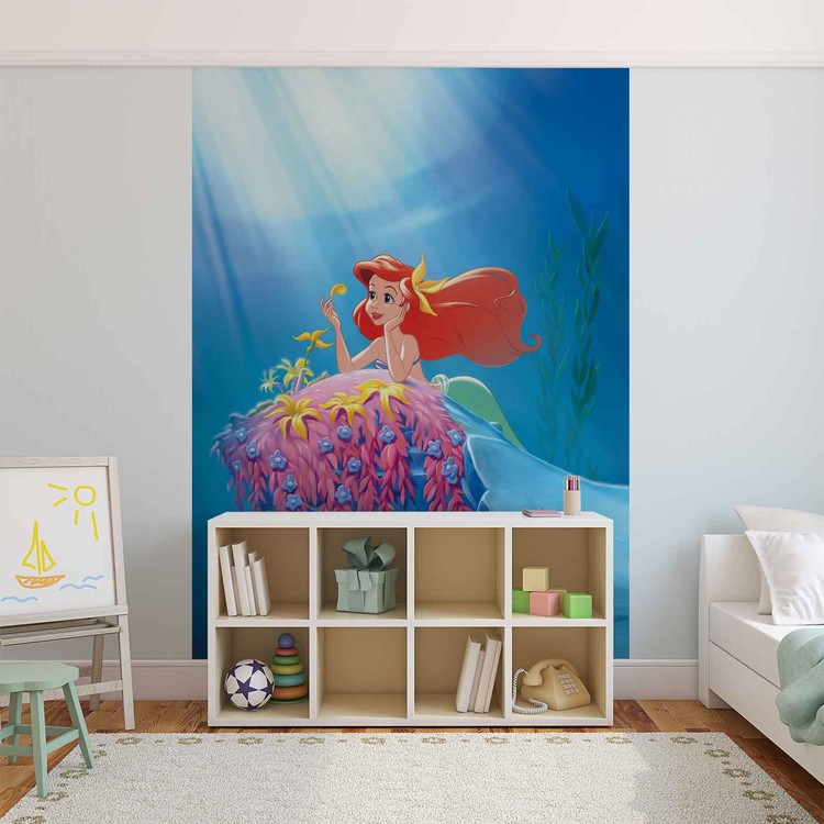 Disney Little Mermaid Ariel Wallpaper Mural - Legend Of Zelda Wall Mural - HD Wallpaper 