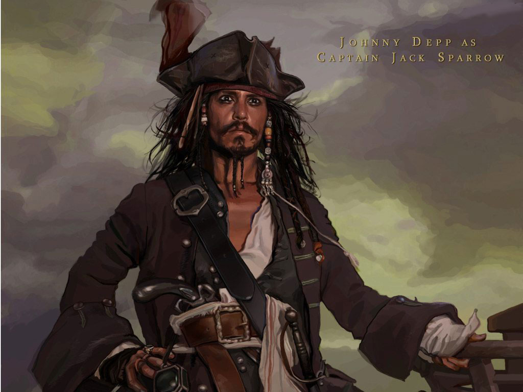 Captain Jack Sparrow - HD Wallpaper 