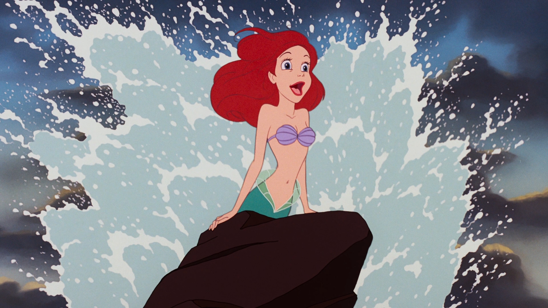 Ariel The Little Mermaid - HD Wallpaper 