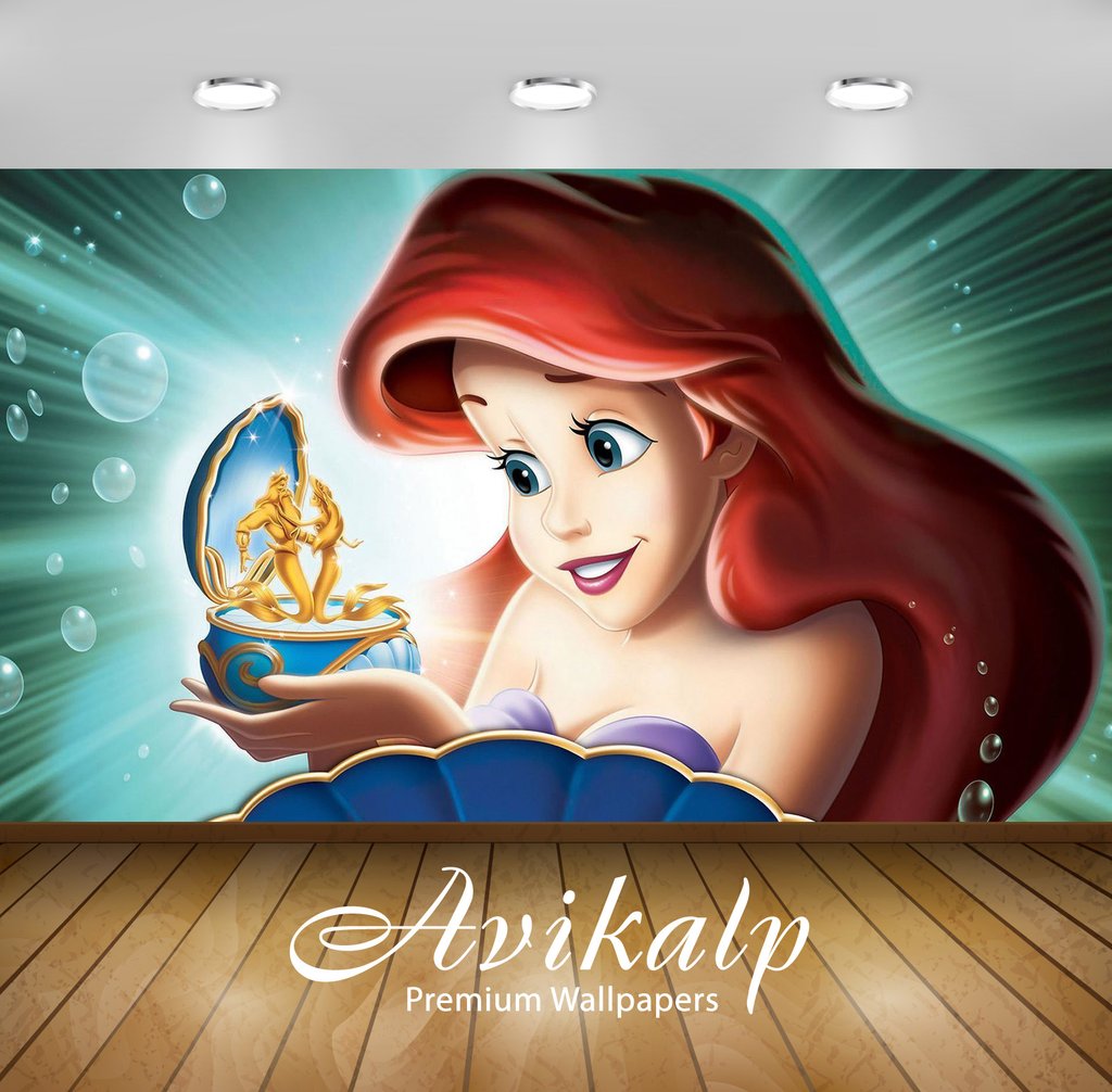 Girls Mermaid Ariel 3d - HD Wallpaper 