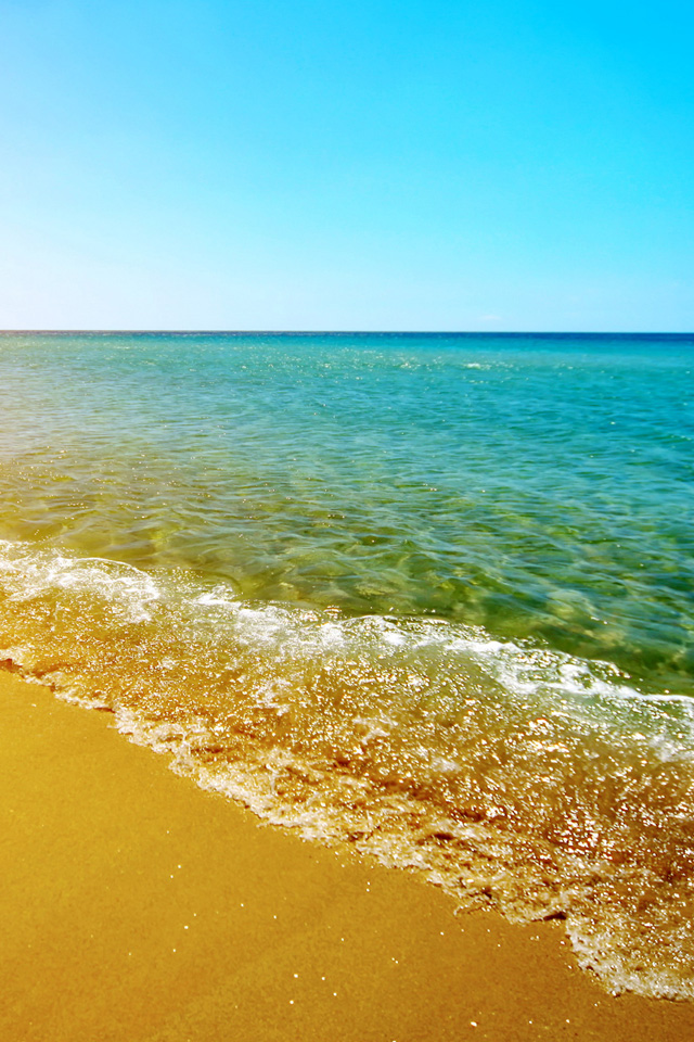 Summer Beach Wallpaper - Summer Beach Iphone Background - HD Wallpaper 