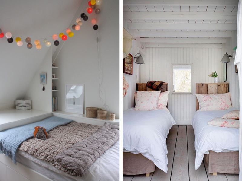 Small Beach Cottage Bedrooms - HD Wallpaper 