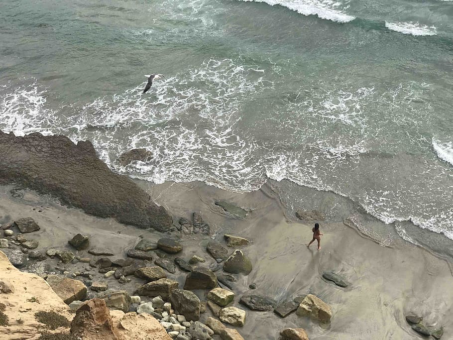 United States, San Diego, Southern California, Beach, - Sea - HD Wallpaper 
