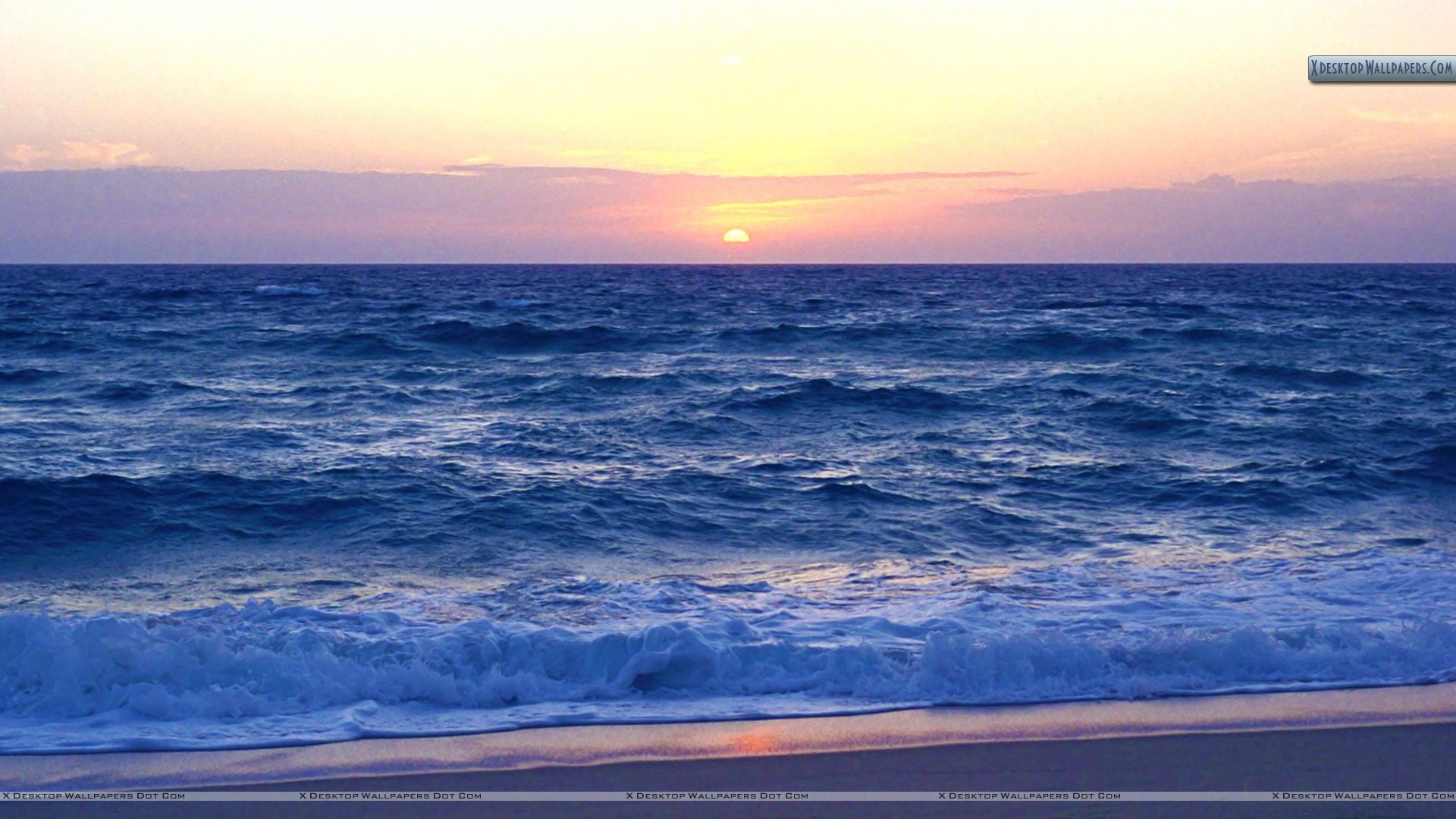 Waves Of Atlantic Ocean - HD Wallpaper 