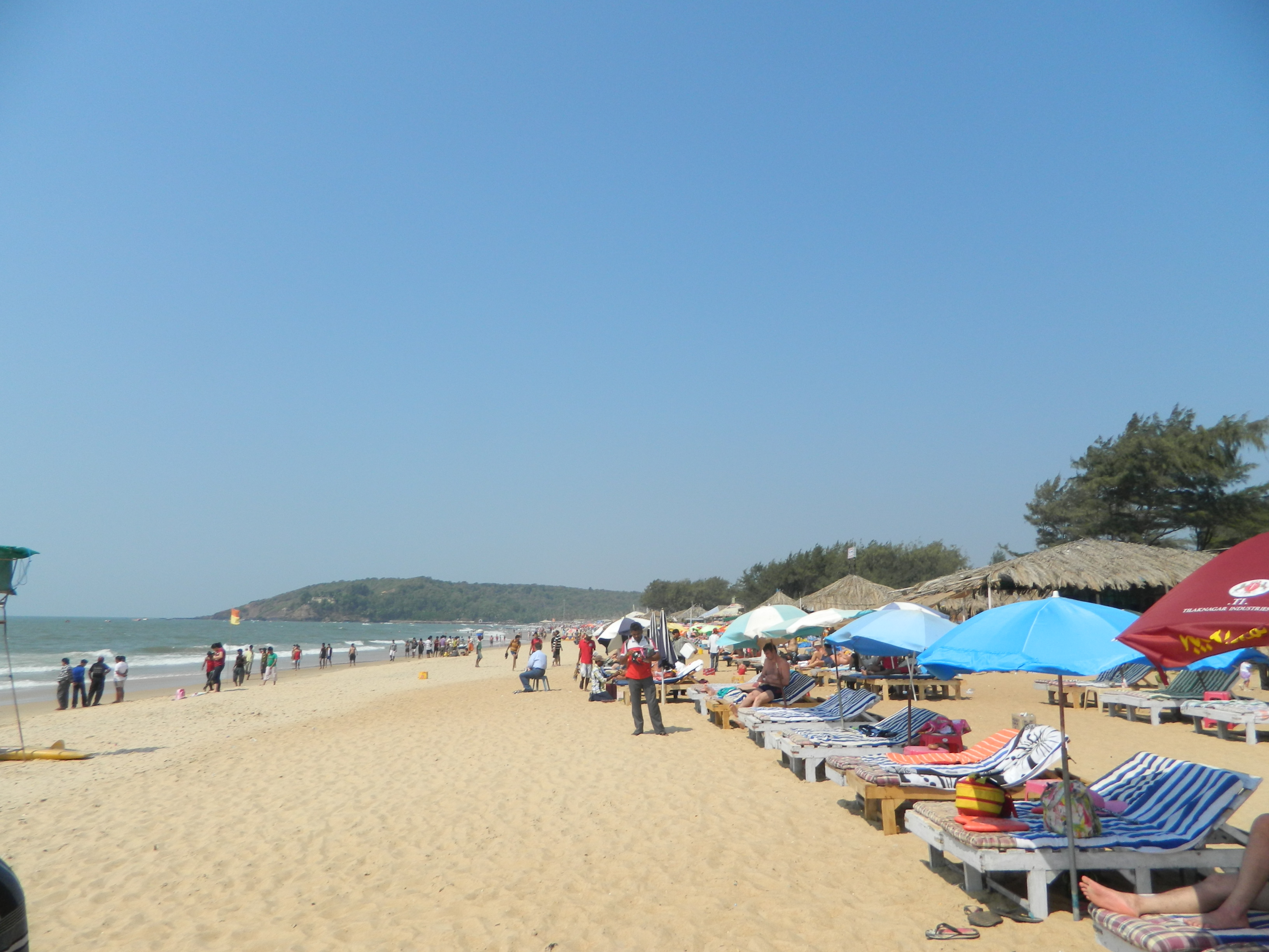 Baga Beach Image - Goa Baga Beach Hd - HD Wallpaper 