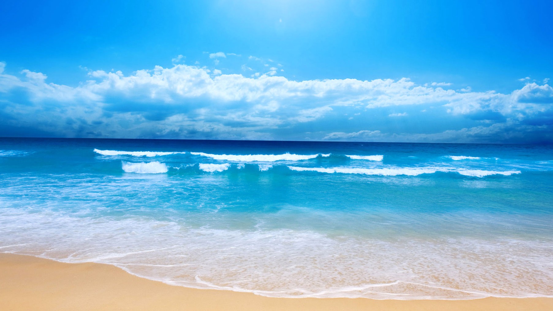 Beach Desktop Backgrounds - HD Wallpaper 