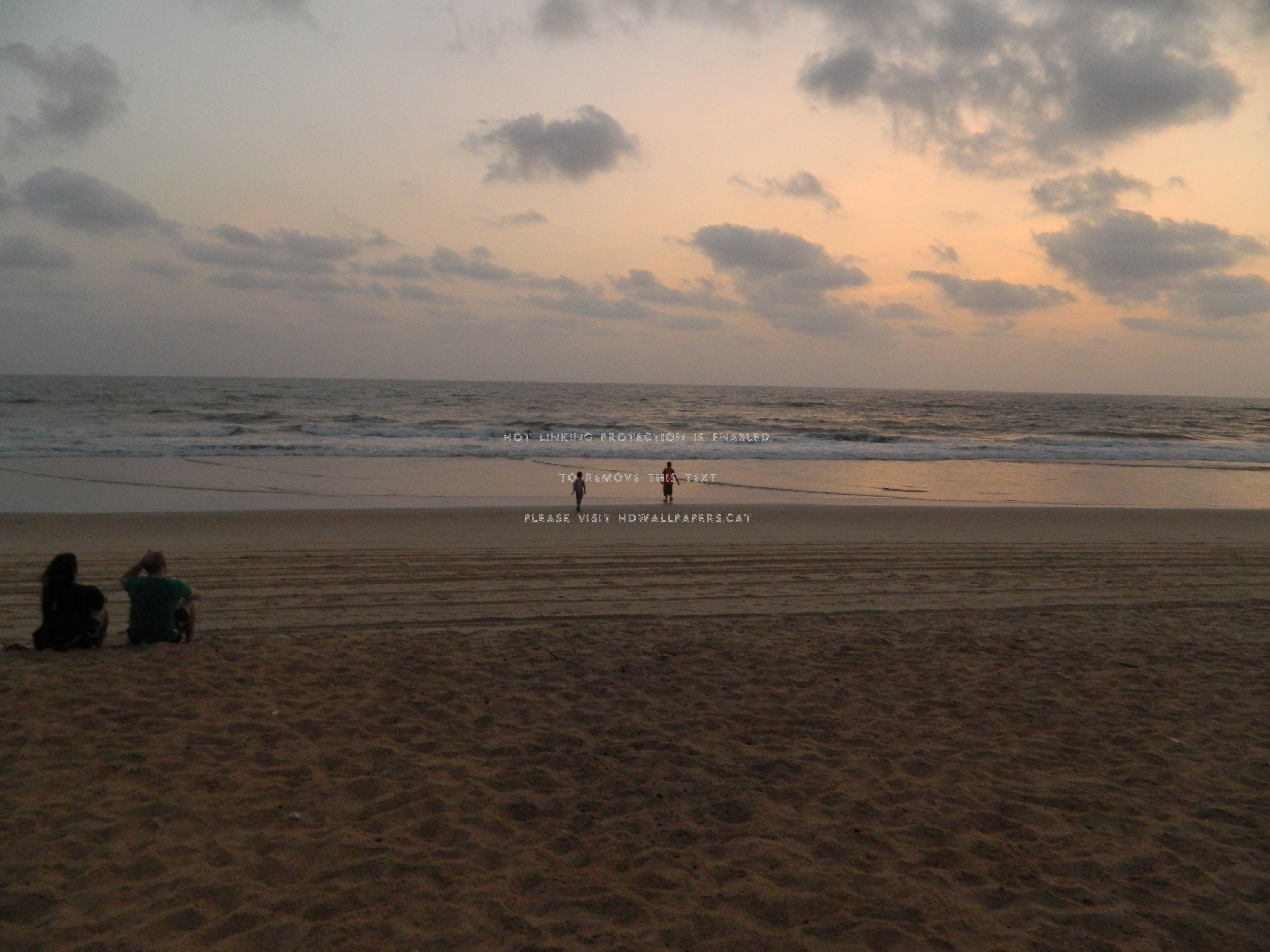 Goa Beach Sunset India Nature Beaches - Background Goa Beach - HD Wallpaper 